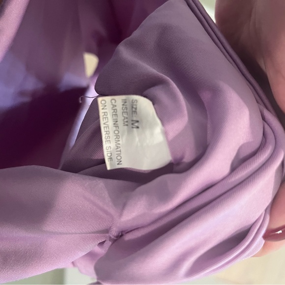 Lavender Tank Crop Top - Picture 3 of 3